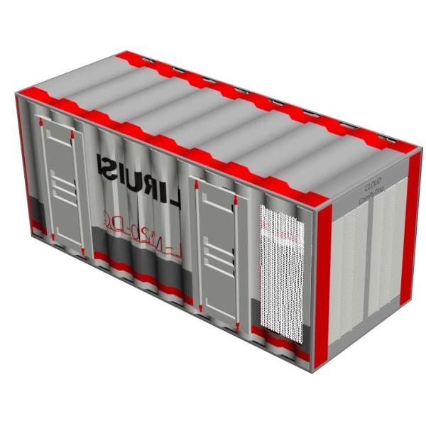 Buy cheap Prefabricated 20 Foot Containerized Data Center Wall Mount Rack For Server Room from wholesalers