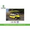 Buy cheap 48V Multi Passenger Electric Golf Buggy , 8 Person Golf Cart With LED Headlight from wholesalers