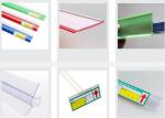 Supermarket PVC Price Tag Holder Extrusion Machine , Shelf Takler Machine