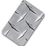 Decorative 201 Checkered Stainless Steel Sheet 1219x2438mm 0.3-3mm JIS