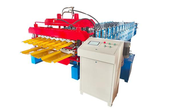 Buy cheap Double Layer Roll Forming Machine Metal Roofing Corrugated Steel Sheet from wholesalers