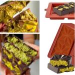 MHC Custom Deep Small Dubai Chocolate Silicone Mould , Dubai Chocolate Bar