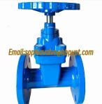 BS1563 PN10/16 non-rising stem flanged gate valve