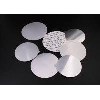 Buy cheap Dia 140mm Aluminum Foil Seal Cap Liners For Induction Bottles product