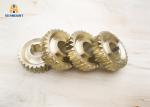Customized Bronze Brass Worm Gear Anti Abrasion High Load Capacity