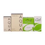 Custom Color Elegant Perfume Packing Box With Silver Foil Stamping