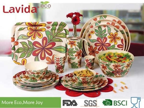 Buy cheap Shatter - Proof Children's Bamboo Dinnerware High Strength Free Of Heavy Metals from wholesalers