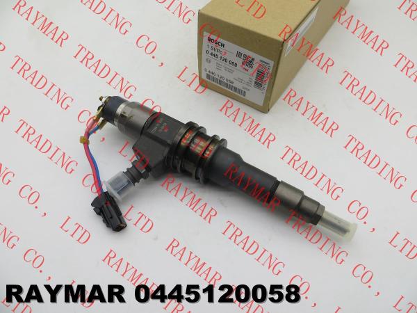 BOSCH Genuine common rail fuel injector 0445120058 for MITSUBISHI Fuso ME356178,