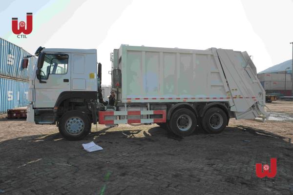 Buy cheap Waste Management HW76 Compactor Garbage Truck 18CBM Trash Removal Truck from wholesalers