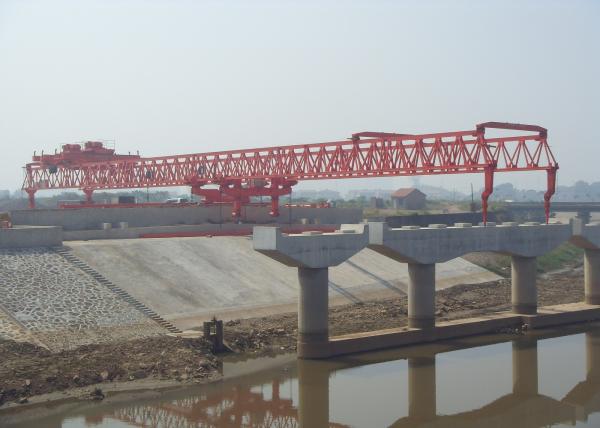 Buy cheap JQG280t-55m Beam Launcher gantry crane for highway from wholesalers
