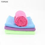 Yoga Absorbent Super Microfiber Suede Towel Anti Slip With Mesh Bag 1.6m