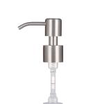 Shiny Sliver Aluminum 28/410 Lotion Pump for PP Bottles Durable and Stylish