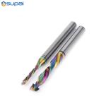 Carbide End Mill For Woodworking Stainless Steels CNC Machining Customized