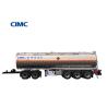Buy cheap Aluminum Alloy Diesel Tanker for Africa 44m3 Liquid Diesel Semi-Trailer Petrol Fuel from wholesalers