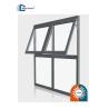 Buy cheap Bathroom Double Glazed Aluminum Window Vertically Opening Customized Color from wholesalers