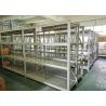 Buy cheap Blue Or White Color Light Duty Metal Shelving Warehouse Storage Racks 4 Layers from wholesalers