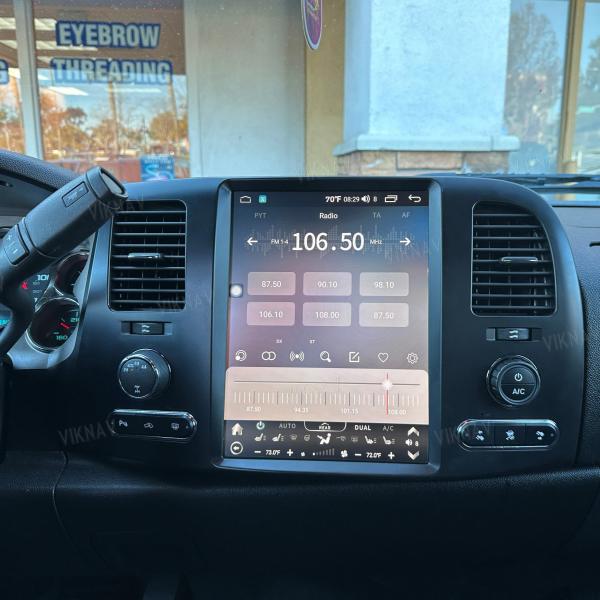 Viknav Car radio For Chevrolet Silverado GMC 2007 - 2013 Vertical Screen 12.1