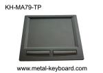 Black Sealed Dust Proof Rugged Industrial Mouse Pad 2 Mouse Buttons Plastic