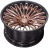 Buy cheap 18 inch car wheels black bronze brush forged car rim PCD 5x120 forged car wheels from wholesalers