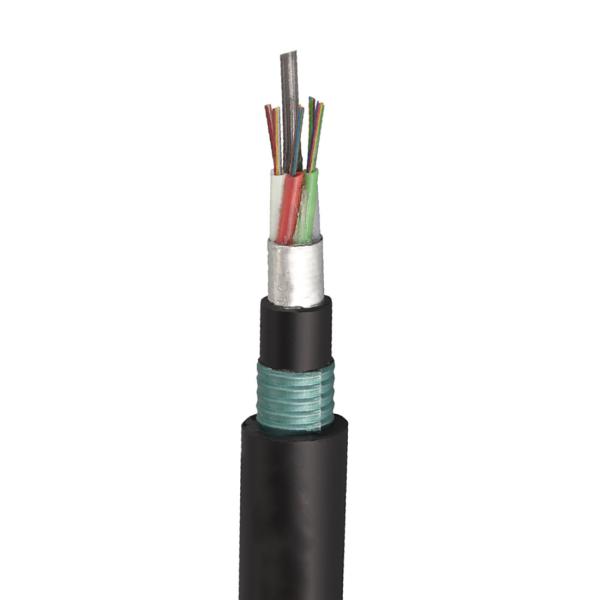 Buy cheap Anti Rodent 48core G.652D Direct Buried Fiber Optic Cable GYTA53 from wholesalers