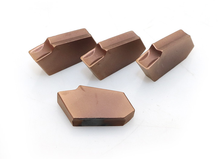 QC1403 Chip Breaker Parting And Grooving Inserts PVD CVD Coated Long Lifespan