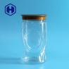 Buy cheap S Shape 34oz 1000ml Clear PET Jar Kernels Cashews Walnuts Dates from wholesalers