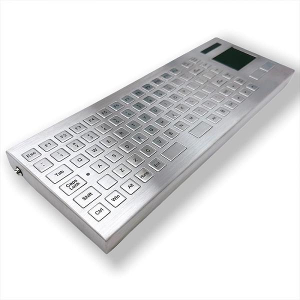 Buy cheap 2.4G Industrial Wireless Keyboard Stainless Steel SUS304 Violence Resist Explosionproof from wholesalers