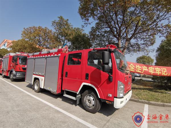 Buy cheap Stainless Steel Foam Fire Truck With Pump Monitor 2500L 10 Ton from wholesalers