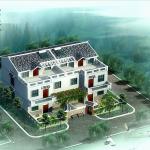 Two Floor Modern Prefabricated Modular Homes Luxury Fast Construction