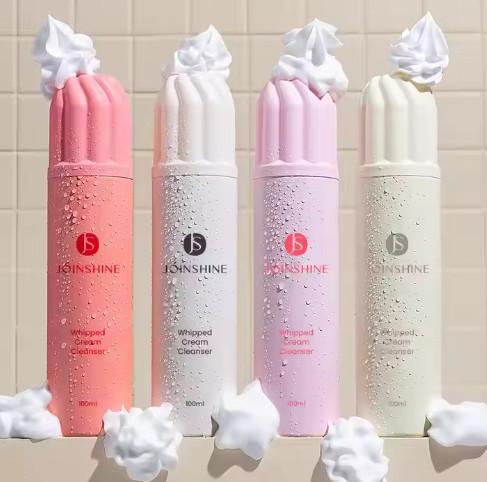 Private Label OEM Amino Acid Whipped Lash Shampoo Cleansing Foam Mousse Face