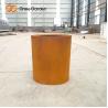 Buy cheap Flower Rusty Finish Round Corten Steel Planters For Garden from wholesalers