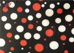 Customer Printed Stretch Polyester Spandex Fabric Breathable For Underwear