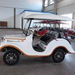 6 Seater Electric Golf Cart Outdoor Classic Car Transporting Visitors Amusement