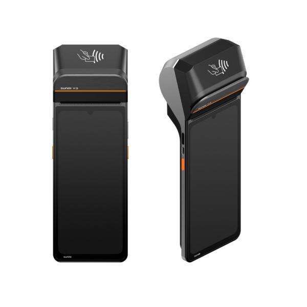 Buy cheap Convenient Transactions Mobile POS With 2*Nano SIM Card Slot And 7.7V 3100mAh Battery from wholesalers