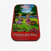 Buy cheap OEM ODM Candy Metal Tin Can Box Hinged Tin Container product