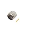 Buy cheap Straight RF Coaxial Connectors 50 Ohm Panel Mounting N Type Male Connector from wholesalers