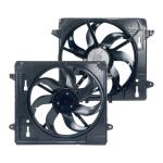 Car Radiator Auxiliary Cooling Fan 600W For Jeep Wrangler 2012-2018 3.6L