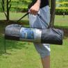 Buy cheap Black Yoga Mat Carry Bag Exercise Fitness Carrier Nylon Mesh Center Adjustable Sports Carry Bags from wholesalers