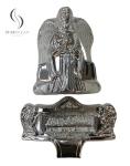 Plastic Silver Coffin Corner Accessories For Funeral Interment Ornamentation19#