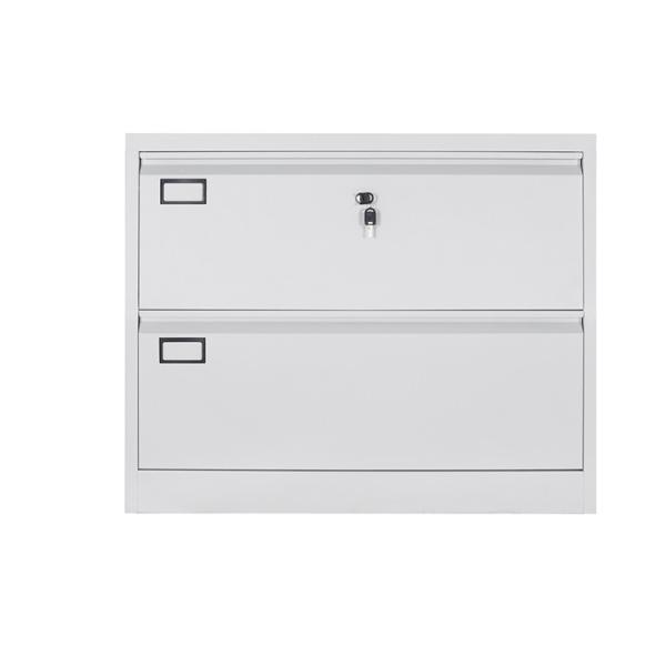 Buy cheap Office Furniture 2 Drawers Metal Lateral Filing Cabinet Lockable from wholesalers