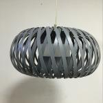 Polypropylene Pvc Lamp Shade Striped For Ceiling Light