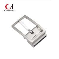 Buy cheap 55g Nickel Reversible Belt Buckles Corrosion Resistant Laser Logo product