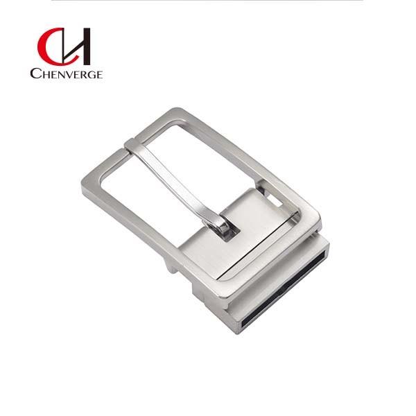 Buy cheap 55g Nickel Reversible Belt Buckles Corrosion Resistant Laser Logo from wholesalers