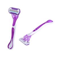Buy cheap Triple Blade Women'S Disposable Razors Any Color Available With ISO Certificate product