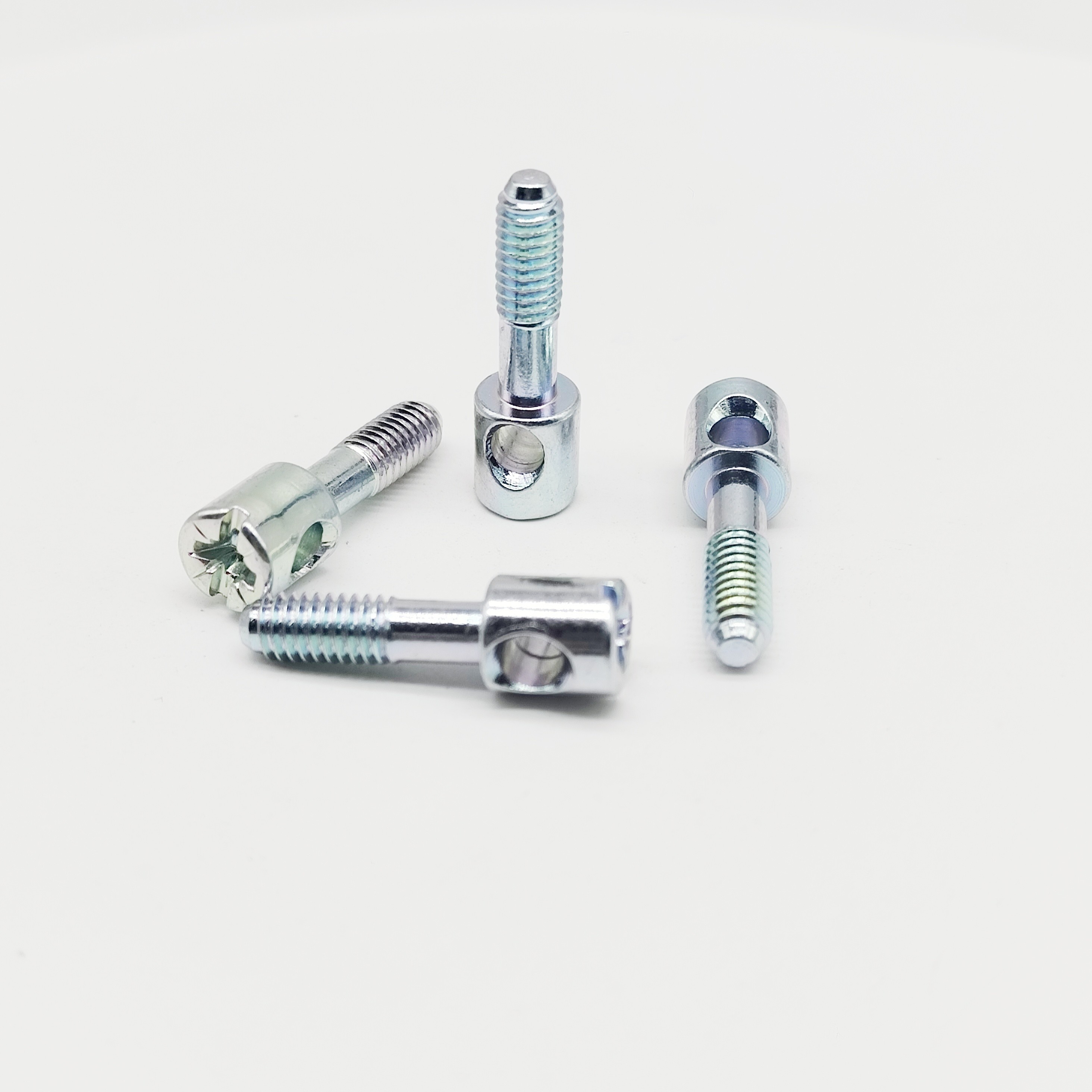 Electroplated Meter Sealing Screws Lead Seal Security Screws For Utility Meters Durable Tamper Proof