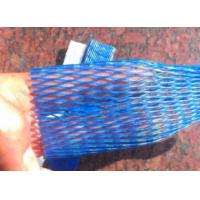 Buy cheap Blue Red Yellow Protective Netting Sleeve / Plastic Tubular Mesh Sleeves product