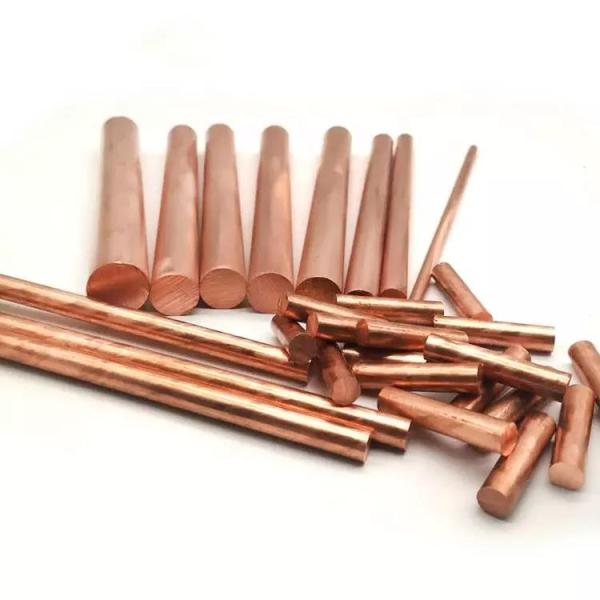 Buy cheap 8mm Diameter 99.9% Pure Copper Rod C1100 Round Shape Soft Annealed from wholesalers