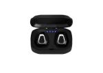 Metal Siliver Color True Wireless Stereo Earbuds 8mm Size Hi-Fi Stereo Speaker