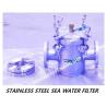Buy cheap Auxiliary machine sea water pump imported straight-through type 316L stainless steel suction coarse water filter A80 CB/ from wholesalers