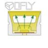 Buy cheap Silicone Neon Tube 30*20mm IP68 LED Neon Flex Strip Light for Lighting Decoration from wholesalers